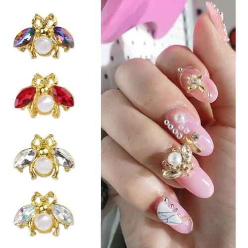 Жемчуга для дизайна ногтей LEKGAVD China At AliExpress