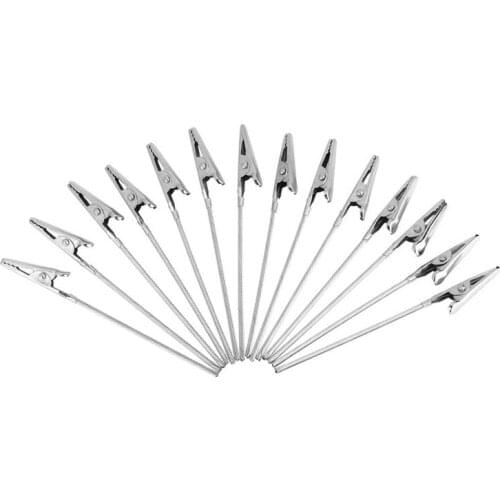 Metal Long Tail Alligator Clips, 50Pcs/Set Of DIY Craft Line Alligator Clips, Can Be Used To Support Photo Cards