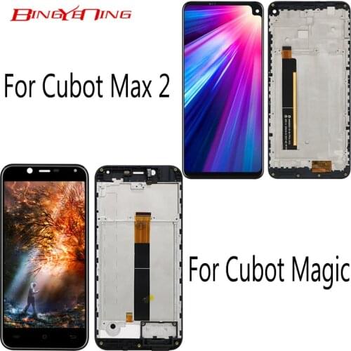 New Original For Cubot Magic 5.0 inch Touch Screen+1280x720 LCD Digitizer with frame display Screen module accessories Assembly