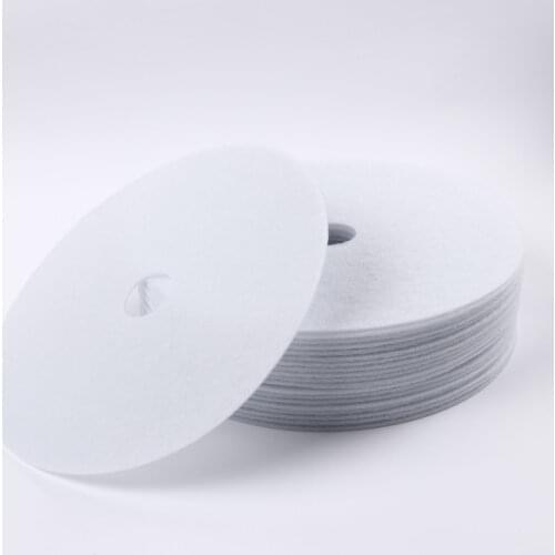20Pcs Soft White Cotton Filtering Sheets Clothes Dryer Filters Replacement Universal Humidifier Exhaust Filter Paper Fittings