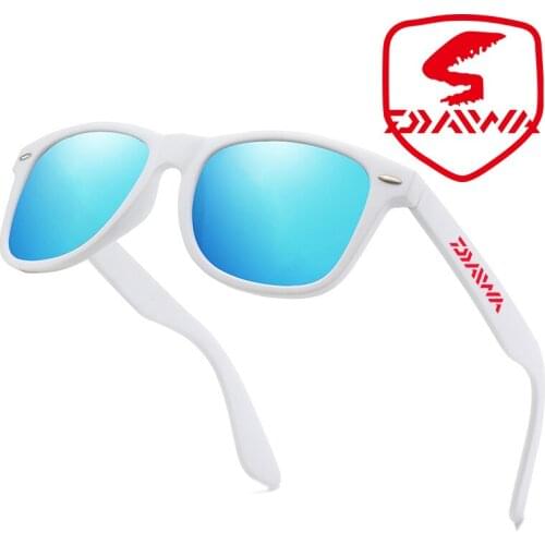 Daiwa Polarized Fishing Sunglasses Men Classic Square Driving Sun Glasses Male Reefton Sunglasses For Men UV400 Oculos