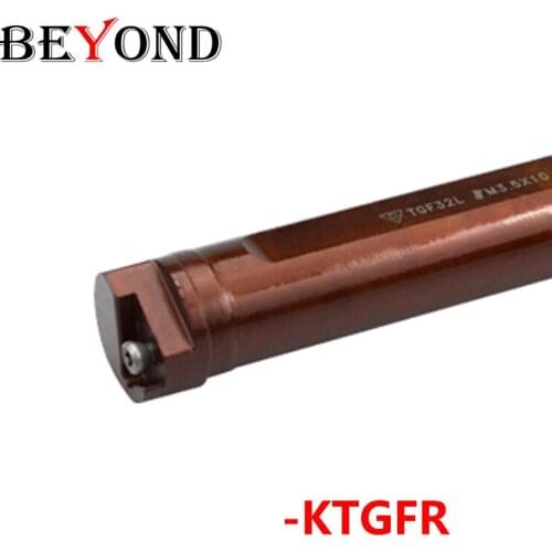 BEYOND 20mm KTGFR S16N S20Q S25R KTGFR16-31D 25D 21D Internal Turning Tool Holder CNC Cutter Shank Lathe Tools Bar use TGF32L