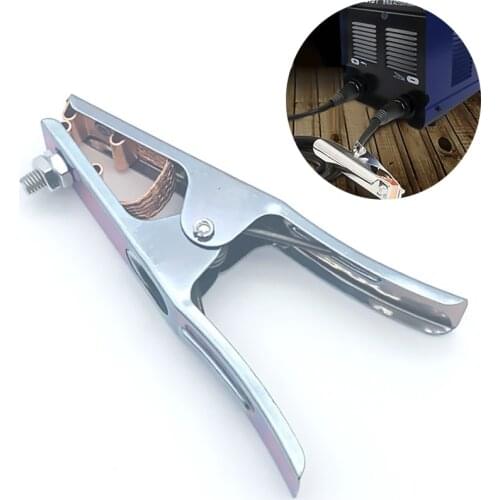 1Pc 300A Cable Clamp Ground Clamp Welding Welding Electrode Holder Earth Clamp Electrode Clamp Welder Machine Tools Cable Clip