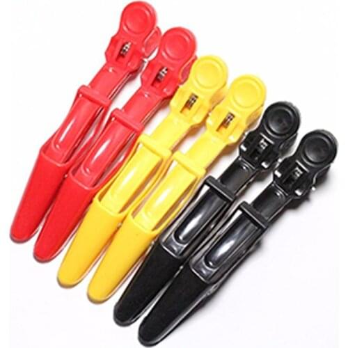 Women Multicolor Plastic Duckbill Clip Barrettes Hairclips Hairdressing Hair Grip DIY Accessories Hairpins