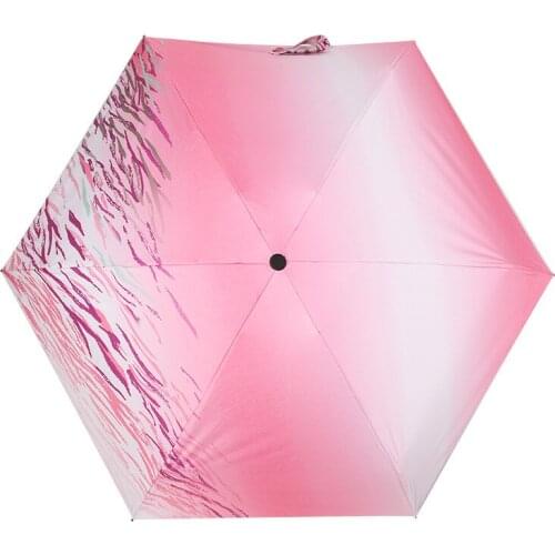 Umbrella Folding Womens Umbrella Three-folding Umbrella Windproof Starry Sky Color Creative Sun Umbrella Parasol