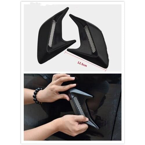 2pcs Car Auto Side Vent Air Flow Fender Intake Sticker Car Simulation Side Vents Decorative for Maybach car All models are