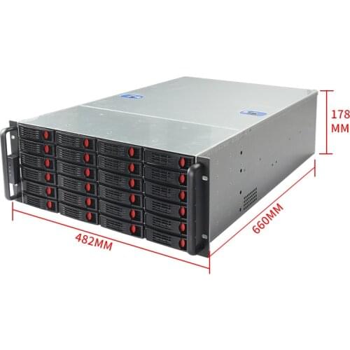 4U server chassis 24 hard disks hot swap Chia server IPFs enterprise NAS storage disk host