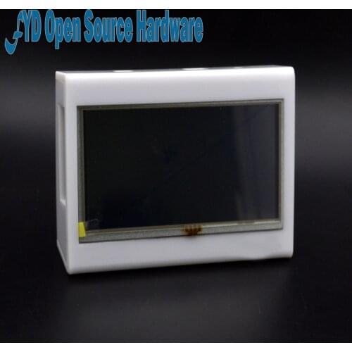 1set acrylic box for Raspberry pie 3B 2B B + 5 inch touch screen 5 inch LCD