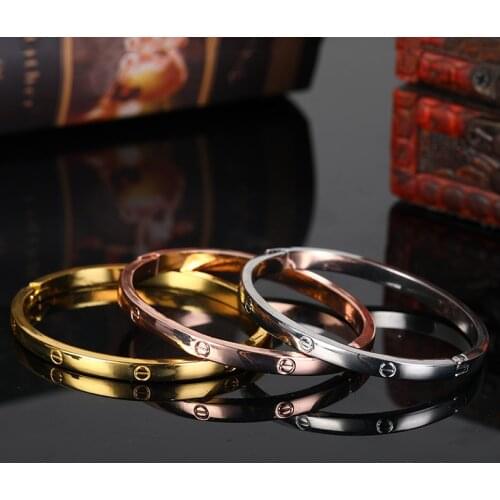 Exquisite Gold Silver Rose Gold Tricolor Open Bangles For Girls And Children Handmade 3 Pcs Metal Bangles