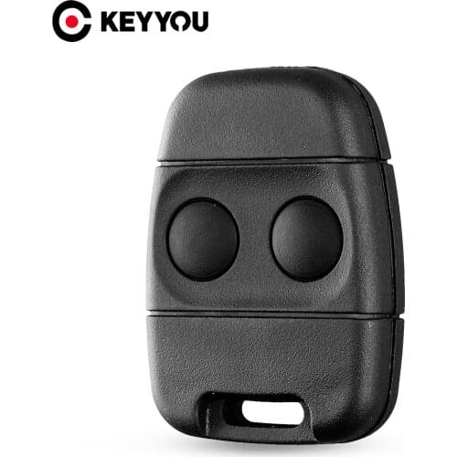 KEYYOU 2 Button Auto Key Smart Car Remote Key Shell Case Fob Cover For Land Rover Discovery Freelander Free shipping