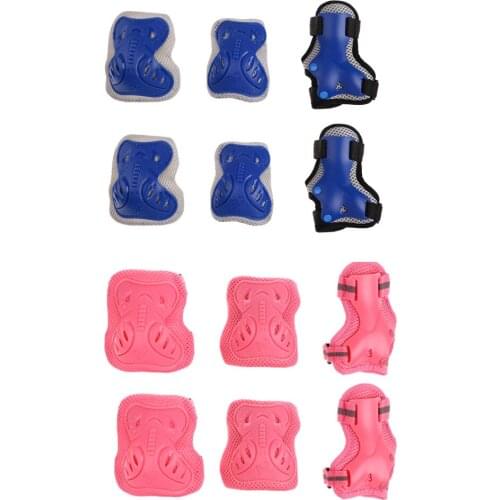 Kids Knee Pads Elbow Pads Wrist Pads for Outdoor Roller Skating Cycling Sports Equipment