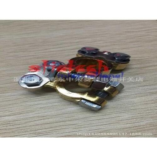 By dhl or ems 200set Universal Battery Terminal for Car Clamp Clips universal all cars Connector Auto Replacement cheapest