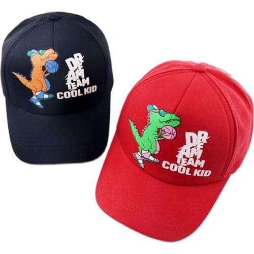 Doitbest 2020 Child Baseball Cap summer Hip Hop Cute cartoon little dinosaur kids Hats Boy Girls hat Caps snapback gorras