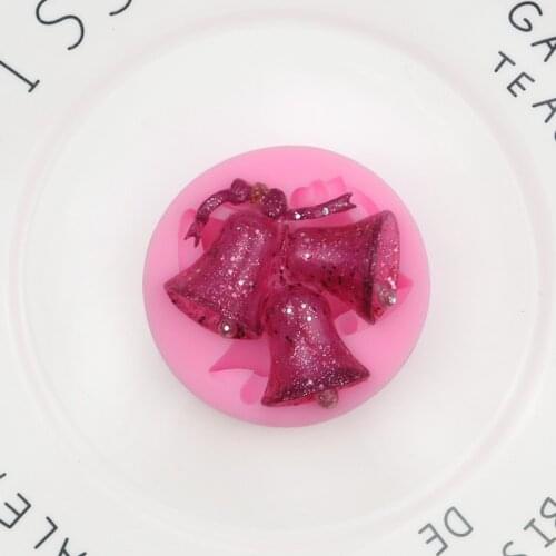 Bell String Fondant Silicone Mold Handmade Ultra-Light Clay Mold XGY-238