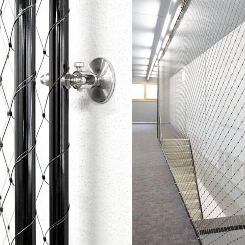 Flexible Stainless Steel Wire Rope Mesh Cable Webnet For Balustrade Or Railing