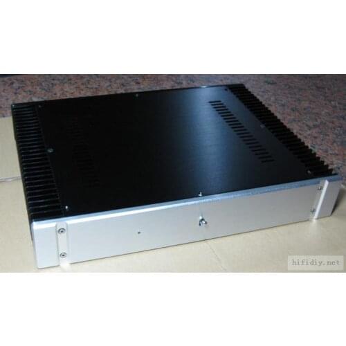 DIY amplifier case 430*70*315mm All aluminum amplifier chassis / Class A amplifier case / AMP Enclosure /amp diy case / DIY box
