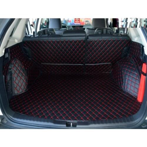 Best quality! Special car trunk mats for Honda CR-V -2012 waterproof cargo line mats boot carpets for CRV 2014