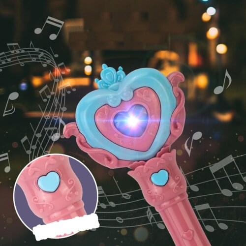 Cute Creativity Little Girl Princess Fairy Wand Fashion Doll Handbag Princess Wristband Pretend Play Dress Up Birthday Gift