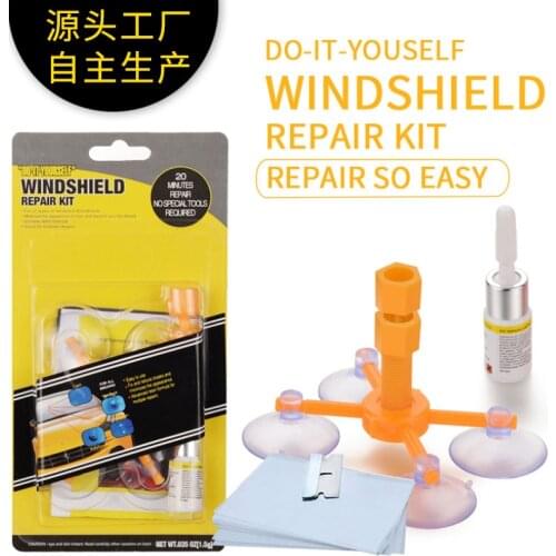 Windshield Repair Kit Car Window Glass Scratch Crack Restore Repair Tools Car Window Screen Polishing Car Styling