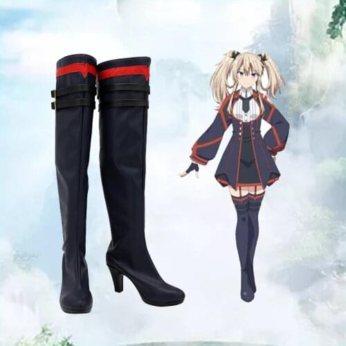 New Unisex Anime Cos Sasha Necron Cosplay Costumes Boots Shoes Halloween Christmas Party Custom Size