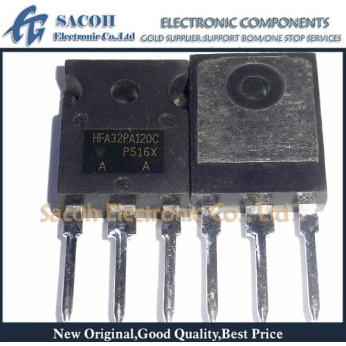 Free Shipping 10Pcs HFA32PA120CPBF HFA32PA120C HFA16PA120CPBF HFA16PA120C TO-247 32A 1200V Ultrafast Soft Recovery Diode