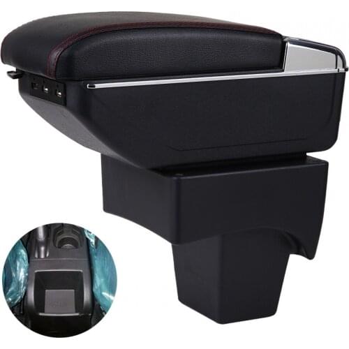 For Maruti Vitara Brezza Armrest Box Brezza Universal Car Central Armrest StorageBox cup holder ashtray modification accessories