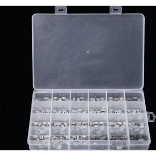 240Pcs 24 Models Micro USB Connector Female Socket Jack Charge Port for MP3/4/5