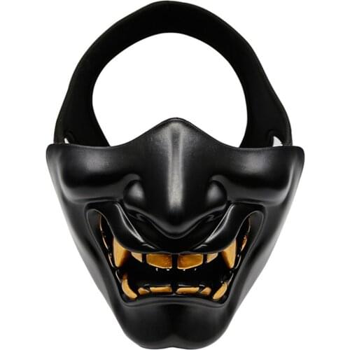 Tactical Airsoft Mask Laughing Prajna Cosplay Prom Movie Props Hunting Rifle BB Gun Shooting Accessories Military Paintball Mask