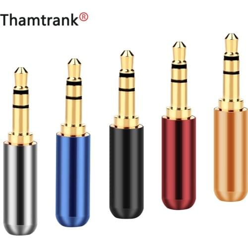 10Sets 3.5mm Stereo 3 Pole Male Jack +Tail Plug +Dust plug for DIY Headset Earphone or Used for Repair Earphone