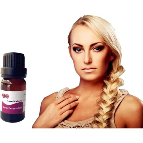 10ml Garlic Essential Oil Professional Moisture Vitality Essential Oil Helps Restore Smoother Softer And Strength Hair Care