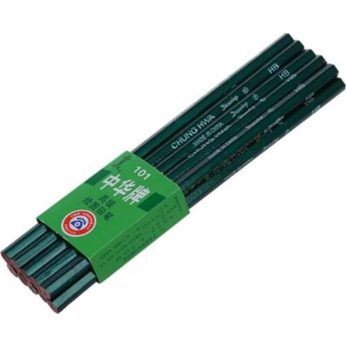 10 Hexagonal degree of hardness scale HB pencil for school Office