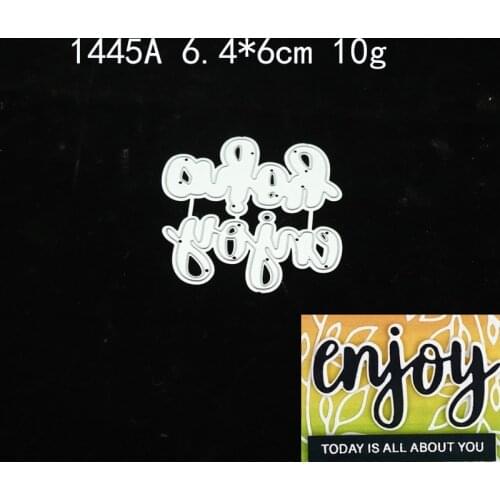 2021 Letter Metal Cutting Dies DIY Scrapbooking Paper Photo Album Crafts Knife Mould Cards Embossing Mold Stencils for Decor