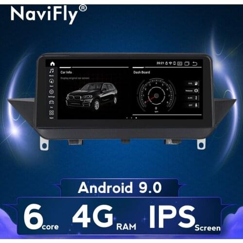 NaviFly Android 9 Car Radio GPS Navigation for BMW X1 E84 2009 2010 2012 2013 2014 2015 support iDrive SWC dvd multimedia player