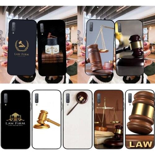 Law Student Lawyer Judge Phone Case For Samsung Galaxy S10 20 Note10 20 A30 50 70 71 Plus Ultra