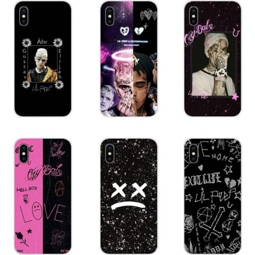 Accessories Bag Case Lil Peep hellboy Life is Beautiful Cry For Samsung Galaxy A5 A6S A7 A8 A9S Star J4 J6 J7 J8 Prime Plus 2018