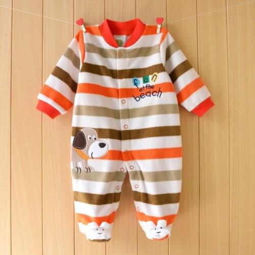 2019 Unisex Baby Romper Fleece Fabric Baby Boy Girl Clothes brands Newborn Baby Clothing infant Baby Jumpsuits Winter Romper