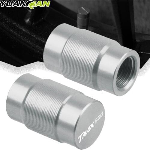 Motorcycle Accessorie Wheel Tire Valve Stem Caps CNC Airtight Covers for Yamaha Tmax T-MAX 530 T-MAX530 TMAX530 2012 - 2015 2014