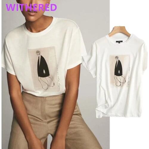 Jenny&Dave t shirt women england high street vintage fashion girls oneck cotton summer harajuku tshirt camisetas verano mujer