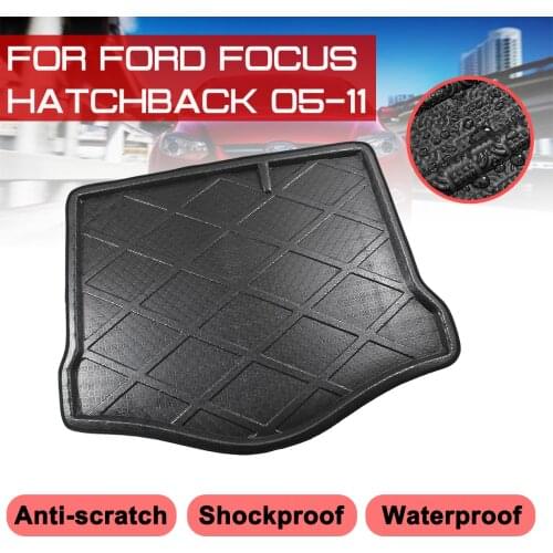 Carpet For Ford Focus Hatchback 2005 2006 2007 2008-2011 Car Floor Mat Rear Trunk Anti-mud Cover