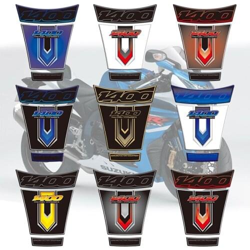 Motorcycle 3D Emblem Tank Pad Protection Decal Sticker For Suzuki GSX 1400 GSX1400 2001 2008 2002 2003 2004 2005 2006 2007