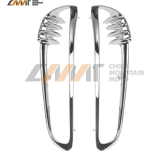NEW Chrome Radiator Right & Left Trim Bezels case for Harley V-Rod VRSC VRSCDX 2001-2010