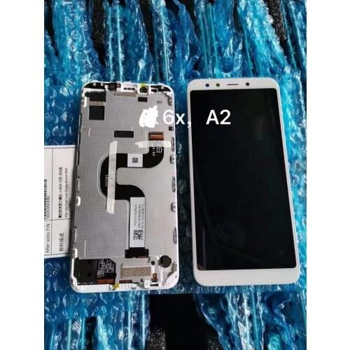 5.99" OriginalLcd For Xiaomi Mi A2 LCD Display With Frame Digitizer Display Touch Screen Replacement For Xiao Mi A2 replacemen