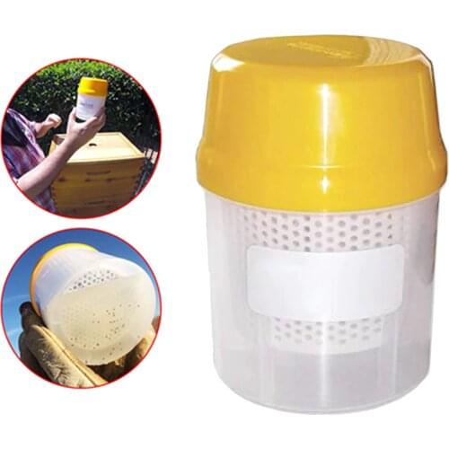 Plastic Varroa Shaker Counting Mite Killer Measuring Bottle for Beekeeper Beehive Bees Beekeeping Equipment Tool