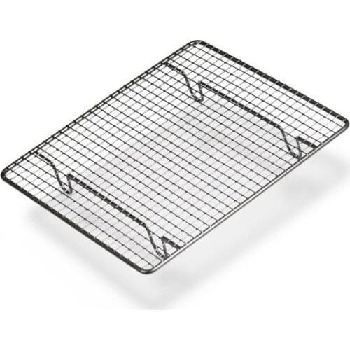 Non-Stick Net Steaming Cookies Frame Metal Baking Rack Cake Mesh Cooling Racks Shelf Drying Stand Holder Cooking Kithen Tools