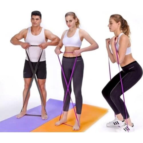 Resistance Exercise Workout Bands For Cross Fits Powerlifting Assisted Pull Up With Men And Women