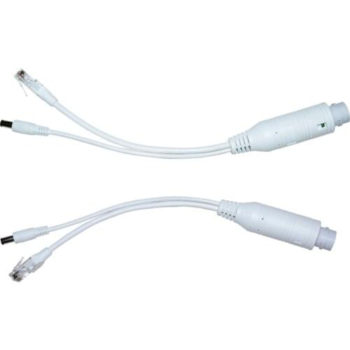 Mini waterproof POE separator Webcam switch 48V to 12V2A outdoor national standard power supply module