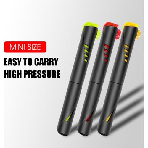 WEST BIKING Portable Bicycle Pump Mini Hand Cycling Air Pump Ball Toy Tire Inflator MTB Mountain Road Bike Pump