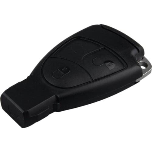 Replacement 3 Button Remote Keyless Case Shell With Battery Holder For Benz.Remote Keyless Fob Case Shell With Battery Holder
