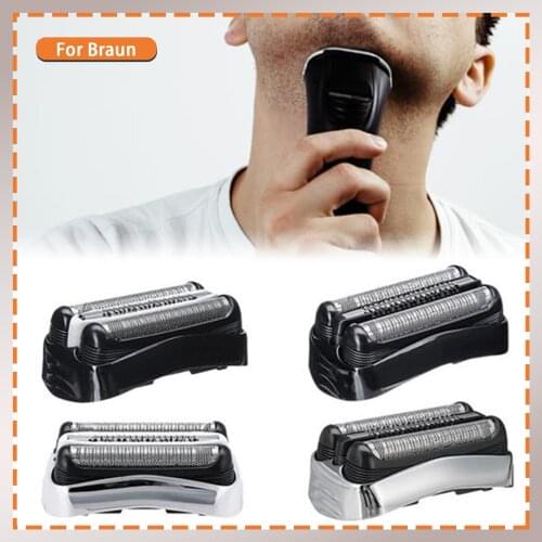 Replacement Shaver Part Electric Shaver Head Stainless Shaver Cutter Accessories For Braun Razor 32B 32S 21B 21S 4 Series