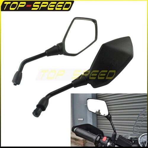 Motorcycle ABS Rearview Mirror Rear View Mirrors Back Side Convex Mirror For Scooter Yamaha Suzuki Kawasaki
